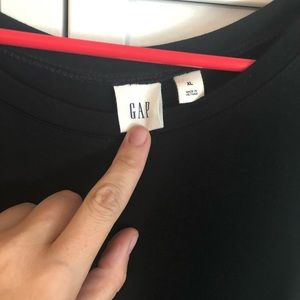 GAP Dresses - NWT adorable black wrap dress from Gap XL GAP Dresses - NWT adorable black wrap dress from Gap XL